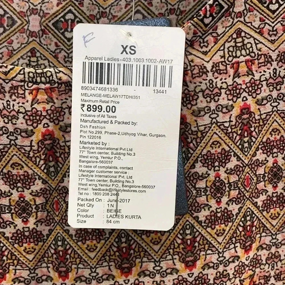 Melange Tan Dress - Picture 5 of 5